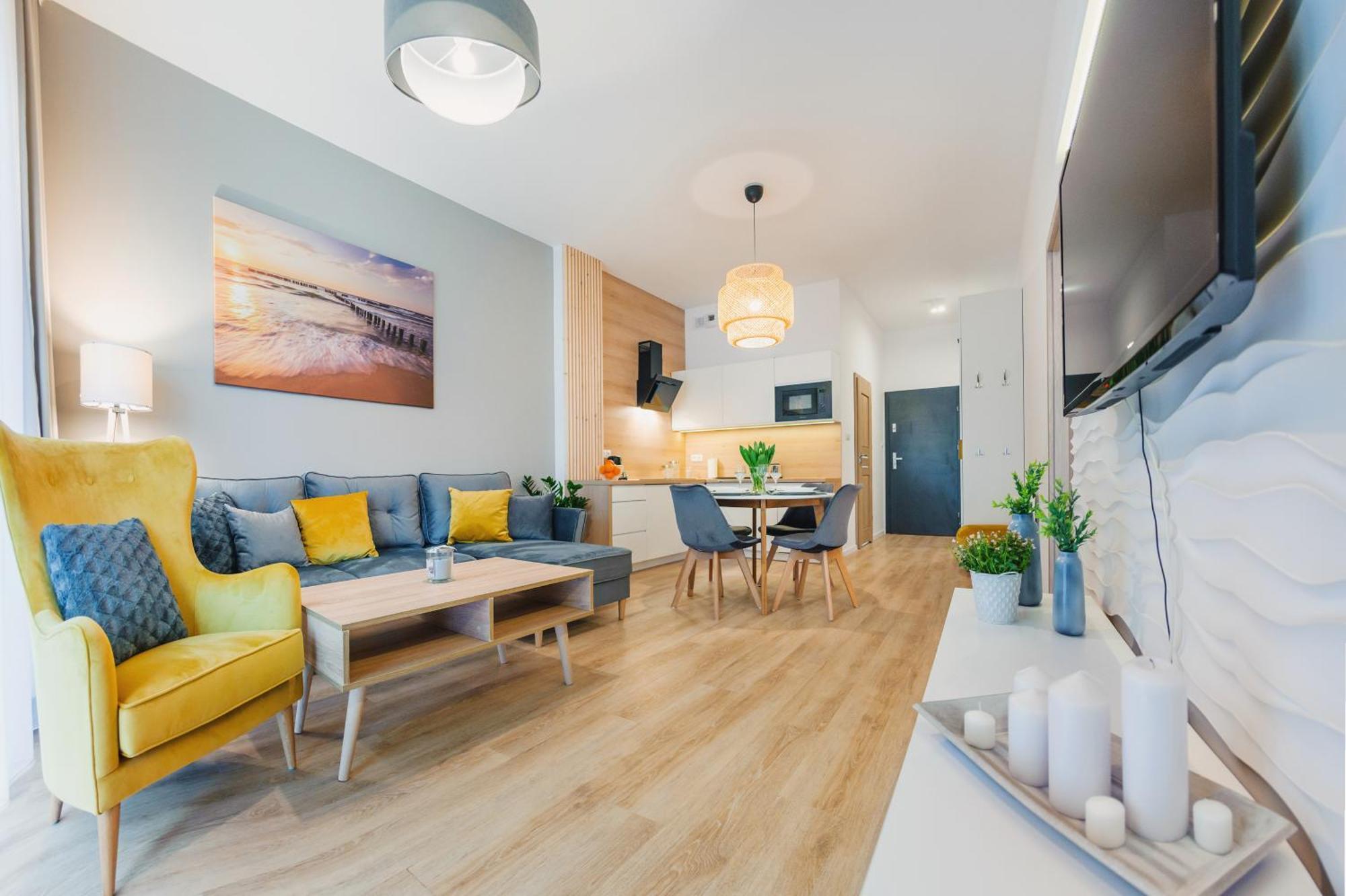 Apartamenty Sun & Snow Kolobrzeg Resorts Z Basenem Екстер'єр фото