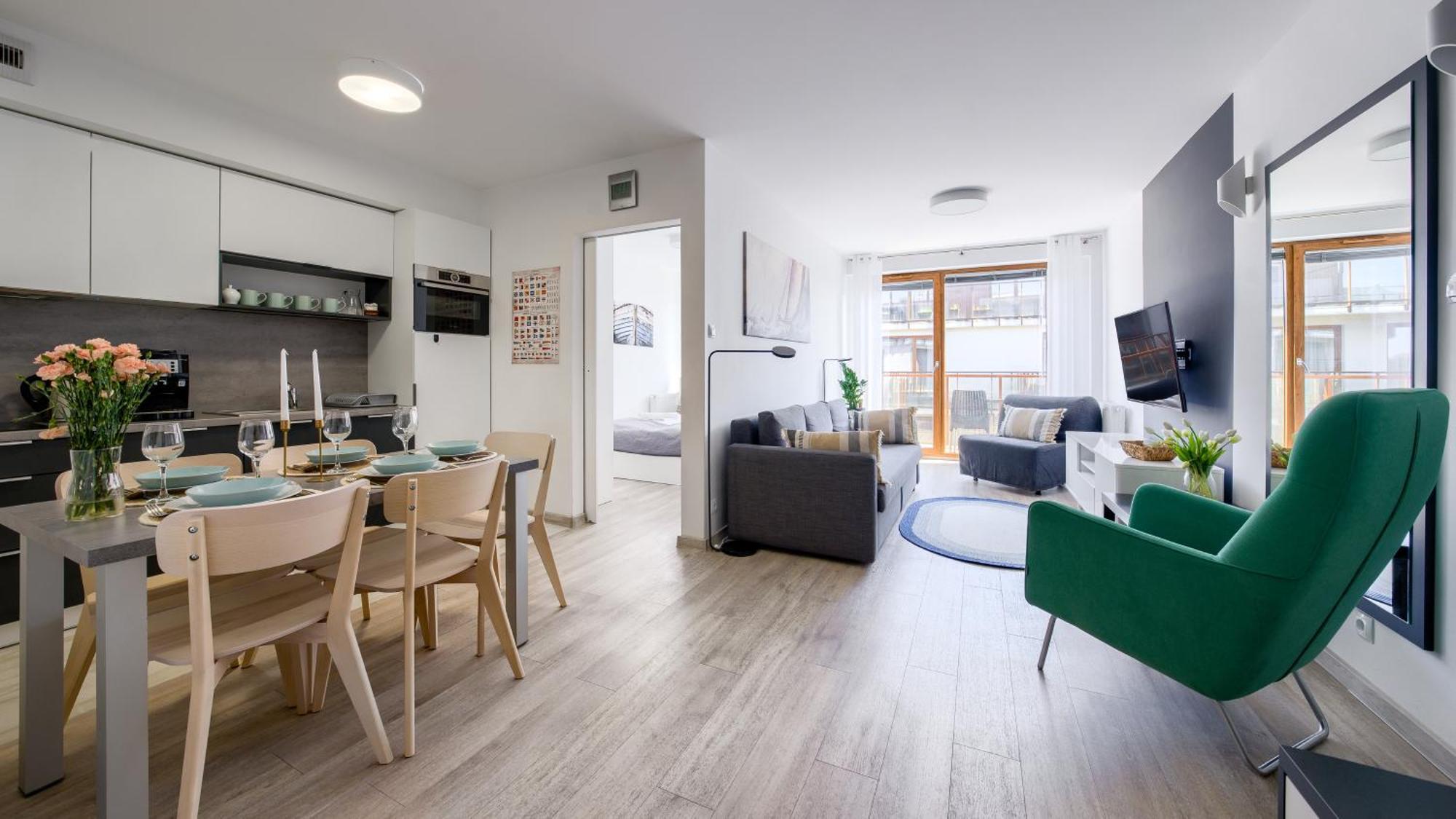 Apartamenty Sun & Snow Kolobrzeg Resorts Z Basenem Екстер'єр фото